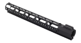 JE Machine Tech PS-223MLK10IBLK, 10" AR-15 M-LOK Free Float Handguard, Black Anodized 