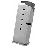 Kahr Arms MK620, Magazine, 6 Rds, Flush Fit Stainless Steel 