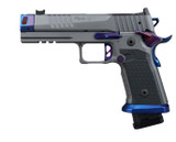 Sig Sauer P211 Nightshift, 9MM, 4.40" Compensated Barrel, 23 Rds, Optic Ready, Platinum Cerakote 