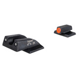Trijicon HD XR, Night Sight Set, Green Tritium Orange Front/Green Rear, Fits S&W Bodyguard 2.0, Black 