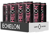 Echelon Raspberry Lemonade Energy Drink, Zero Sugar, 12 oz Can, 12-Pack 
