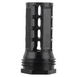 HUXWRX QD 762 Muzzle Brake, 3/4x24 Threads, Black 