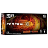 Federal Fusion Tipped, .243 Win, 95 Grain, 20 Rds 