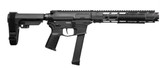 CMMG Zeroed Banshee MkGs, 9MM, 6.50" Threaded Barrel, 33 Rds, Picatinny Rail, Black 