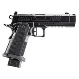 Alpha Foxtrot AF1911 Romulus, 9MM Luger, 4.25" Compensated Threaded Barrel, 20 Rds, Optic Ready, Black DLC 