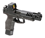 HK VP9A1 Match OR w/ Vortex Defender ST, 9MM, 5.51" Barrel, 15 Rds, Picatinny Rail, Black 