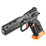 CZ TS 3 Orange, 9MM, 5.20" Barrel, 20 Rds, Optic Ready, Black 