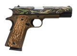 Tisas 1911 A1 Service Backwoods, 45 ACP, 5.00" Barrel, 7 Rds, Ported, Carbon Steel 