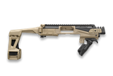 FAB Defense KPOS Scout Conversion Kit w/ Brace for Glock 17/19, Flat Dark Earth 
