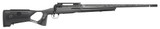 Savage Arms 110 KLYM V2, 6.8 WESTERN, 24.00" Threaded Barrel, 2 Rds, Picatinny Rail, Blackout/Carbon Fiber 