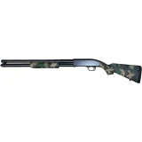 Mossberg Maverick 88 Security, 12 GA, 20.00" Barrel, 7+1 Rds, Woodland Camo 