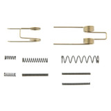 KAK Industry AR-15 LPK Spring Kit, Receiver, 9 Springs, Silver 