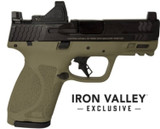 Smith & Wesson M&P9 M2.0 Compact w/ Viridian RFX11, 9MM, 3.60" Barrel, 15 Rds, Olive Drab Green 