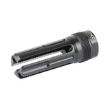 LanTac Lamprey, Plan B Hub Mount Flash Hider, 556NATO, Threaded 1/2X28, QPQ Finish, Black 