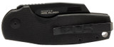 S.O.G Stout SJ, Folding Clip Point, Stonewashed Cryo D2 Steel, Black Textured G10 Handle 