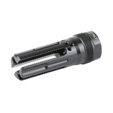 LanTac Lamprey, Flash Hider, 556NATO, 1/2X28 Threaded, QPQ Finish, Black 