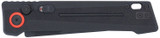 CobraTec Inferno, 3.50" Tanto Blade, Black TiCN D2 Steel, 4.75" Black Textured Handle 