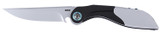 Columbia River Nucleus, 3.19" Bead Blasted Blade, Black/Red G10/SS Handle 