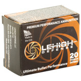 Lehigh Defense Xtreme Defense, .380 ACP, 68 Grain, Brass Cased 