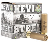 HEVI-SHOT HEVI-STEEL, 12GA, 3-1/2" Barrel, 1-3/8OZ, #1, 25 Rds/Box, 10 Boxes/Case 