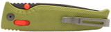 S.O.G Altair XR, Folding Knife, 3.20" Blade, Field Green Handle 