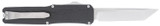 CobraTec Knives CTLGDBLKTNS Legend, 3.13" Blade, Black Textured Aluminum Handle 