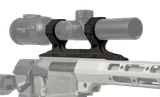 Q AUS Mount, 34mm Scope Tube, Direct Mount for The Fix Rifle, Black Anodized 