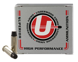Underwood Ammo 734, 38 Special +P, 158gr Hi-Tek Coated Hard Cast, Nickel-Plated Brass, 20 Rounds 