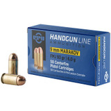 Prvi Partizan Handgun Line, 9x18mm Makarov, 93 Grain FMJ, 50 Rounds 