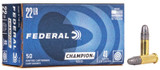 Federal Champion 510, 22 LR, 40 Grain Solid Lead Round Nose, 500 Rds 