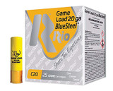 Rio Game Load BlueSteel, 20 Gauge, 2.75" Shell, 7/8 oz #4 Shot, 250 Rds/Case 