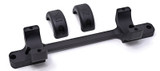DNZ Game Reaper-Remington, 1-Piece Scope Mount/Ring Combo, 1" Low, Remington 700 Long Action, Black Matte 