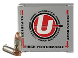 Underwood Ammo Xtreme Defender, 9mm Luger, 68gr Solid Monolithic, 20 Rds 