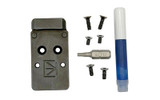 Calculated Kinetics Adapter Plate, Glock MOS to RMR Footprint Optics, Anodized Black 