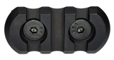 Tapco TAP22126, 3 Slot Picatinny Rail, Black Aluminum 