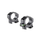 RPM Precision 35mm Scope Rings, Low .885" Height w/ Co-linear Bubble Level, Black 