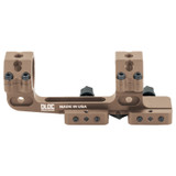 DLOC Precision Cantilever Scope Mount, 30mm Rings, 1.63" Height, Auto-Adjusting QD Lock-Up, Tan Hardcoat Anodized 