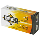 Armscor USA Ammo, 22 TCM, 40 GR Jacketed Hollow Point, 50 Rds 