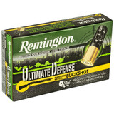 Remington Ultimate Defense, 12 Gauge 2.75" #4 Buckshot, 5-Round Box 