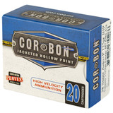 Cor-Bon Self Defense, 38 Super +P, 125 Grain JHP, 20 Rounds 