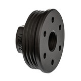GrovTec HUB Direct Thread Suppressor Adaptor 1/2x28, HUB to 1/2x28 Direct Thread Adapter, Black Nitride 