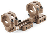 DLOC Precision DLOC-C134-1535-T, 34mm Cantilever QD Scope Mount, 1.53" Height, Hardcoat Anodized Tan Finish 