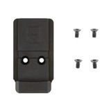 Calculated Kinetics DOGTAG Optic Plate, Holosun 509T Footprint, Fits GLOCK MOS, Anodized Black 
