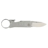 SOG KeyTron, Folding Knife, 1.80" Blade, Keychain Bottle Opener, Satin Finish 