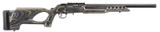 Ruger American Rimfire Target, .22LR, 18.00" Barrel, 10 Rds, Satin Blued - 736676083602 
