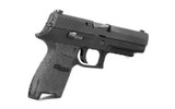 TALON Granulate Grip, Adhesive Grip for Sig Sauer P250/P320 Compact Medium Module, Black Finish 