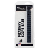 Seekins Precision 20 MOA Scope Base, Remington 700 Short Action, #6-48 Screws, Black Matte Anodized 