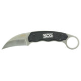 SOG Gambit, Fixed Blade Knife, Satin Finish 