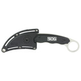 SOG Gambit, Fixed Blade Knife, Satin Finish 
