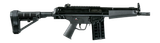 PTR 51P, 7.62X51MM/308 WIN, 8.50" Threaded Barrel, 20 Rds, Suppressor Ready, Black Powdercoat 